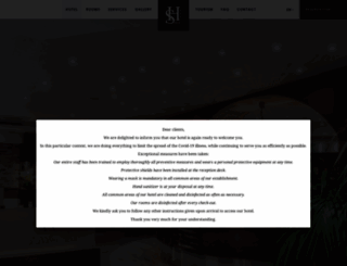 hoteldesuedenice.com screenshot