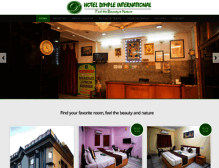 hoteldimpleinternationaludaipur.com screenshot