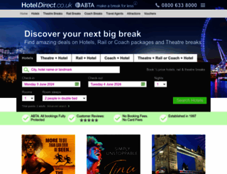 hoteldirect.co.uk screenshot