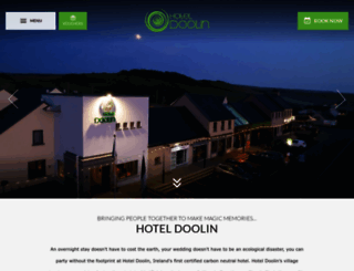 hoteldoolin.ie screenshot