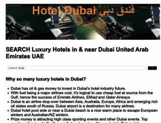 hoteldubai.info screenshot