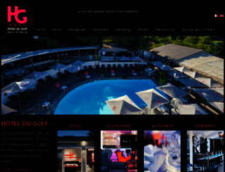 hoteldugolf42.com screenshot