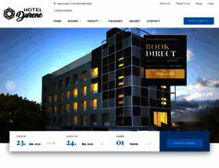 hoteldurene.com screenshot