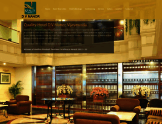 hoteldvmanor.com screenshot