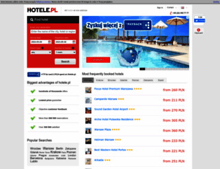 hotele-online.pl screenshot