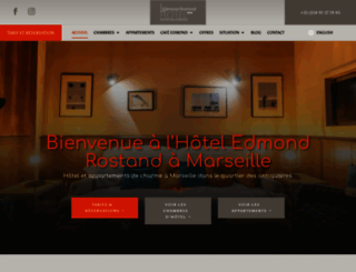 hoteledmondrostand.com screenshot