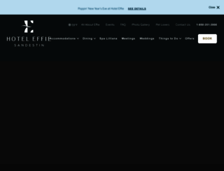 hoteleffie.com screenshot
