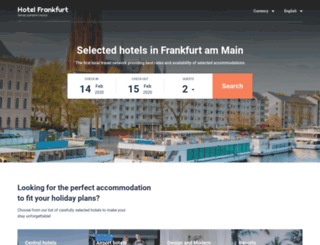 hotelefrankfurt.net screenshot