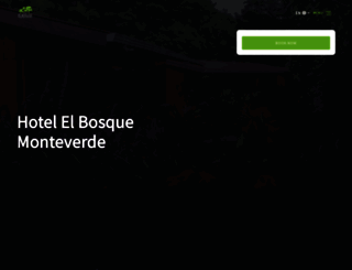 hotelelbosquecr.com screenshot