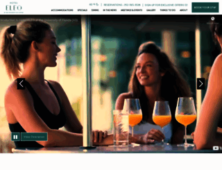 hoteleleo.com screenshot