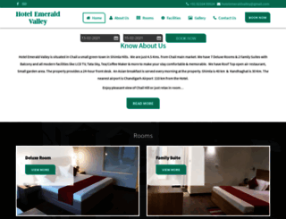 hotelemeraldvalley.com screenshot