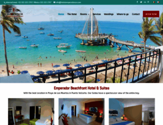 hotelemperadorpv.com screenshot