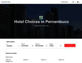 hotelempernambuco.com screenshot