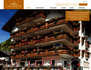 hotelengadin.info screenshot
