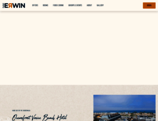 hotelerwin.com screenshot