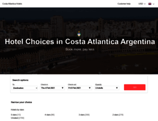 hoteles-costa-atlantica-de-argentina.com screenshot