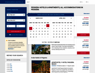 hoteles-paguera.com screenshot