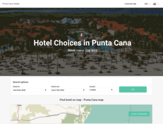 hoteles-punta-cana.net screenshot