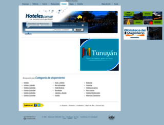 hoteles.com.ar screenshot