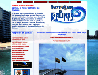 hotelesdesalinas.com screenshot