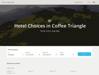 hotelesejecafetero.net screenshot