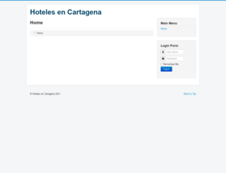 hotelesencartagena.com screenshot