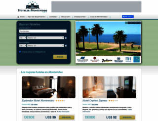 hotelesenmontevideo.com.uy screenshot