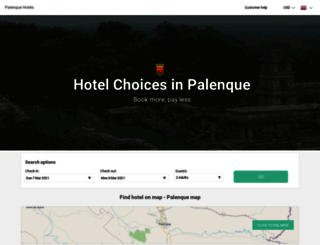 hotelespalenque.com screenshot