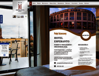 hotelesperanto.net screenshot
