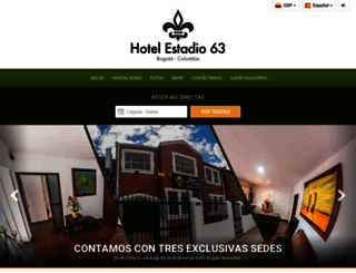 hotelestadio63.com screenshot