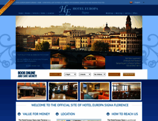 hoteleuropasigna.it screenshot