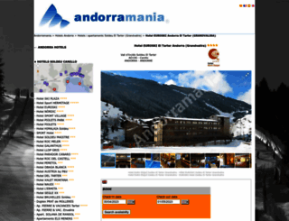 hoteleuroski.andorramania.com screenshot
