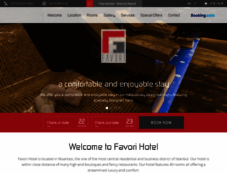 hotelfavori.com screenshot