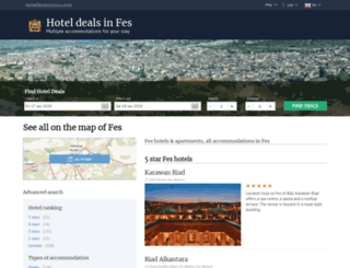 hotelfesmorocco.com screenshot