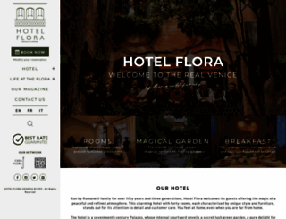 hotelflora.it screenshot