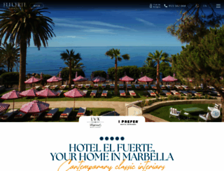 hotelfuertemarbella.com screenshot