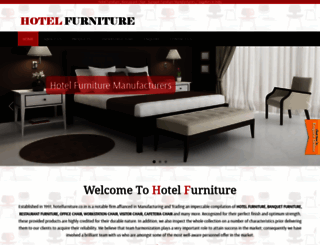 hotelfurniture.co.in screenshot