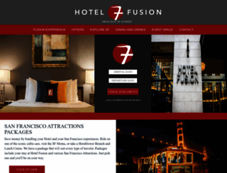hotelfusionsf.com screenshot