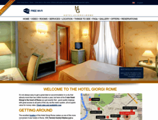 hotelgiorgirome.com screenshot