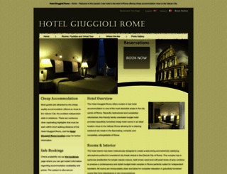 hotelgiuggiolirome.com screenshot
