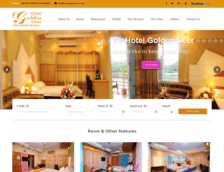 hotelgoldendeer.com screenshot