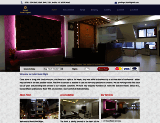 hotelgoodnight.co.in screenshot