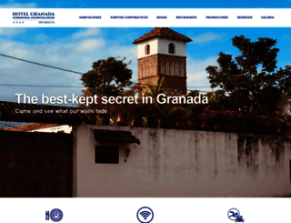 hotelgranadanicaragua.com screenshot