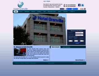 hotelgranville.in screenshot
