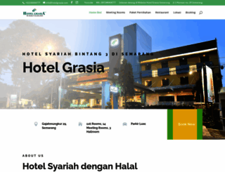 hotelgrasia.com screenshot