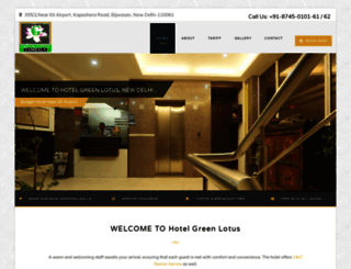 hotelgreenlotus.com screenshot