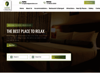 hotelgreenolive.com screenshot