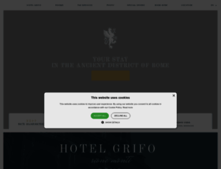 hotelgrifo.com screenshot