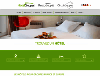 hotelgroupes.com screenshot