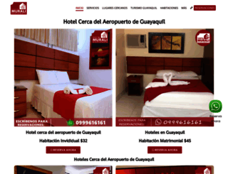 hotelguayaquilaeropuerto.com screenshot